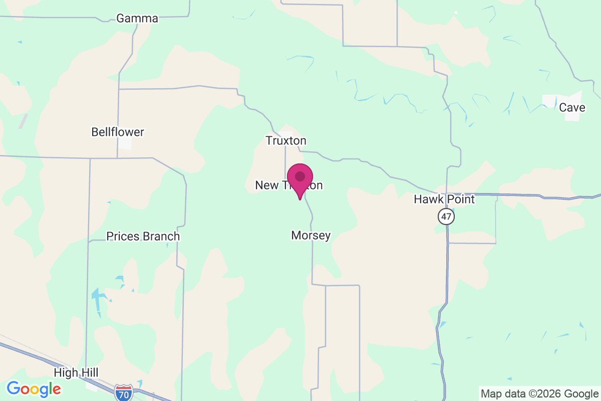 Carte de New Truxton