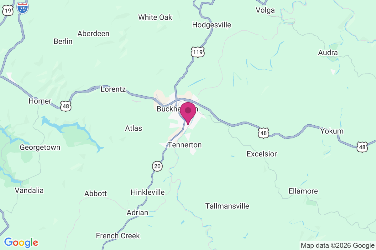 Carte de South Buckhannon