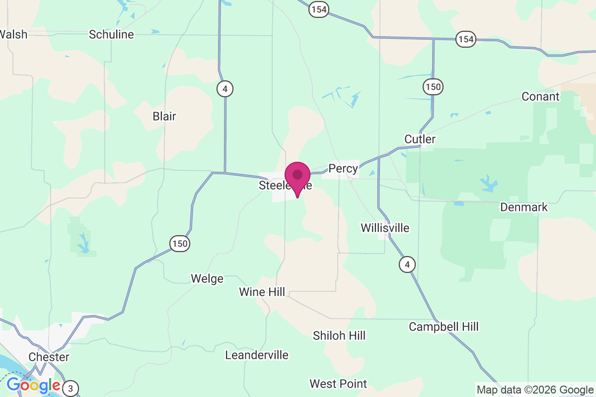 Carte de Steeleville