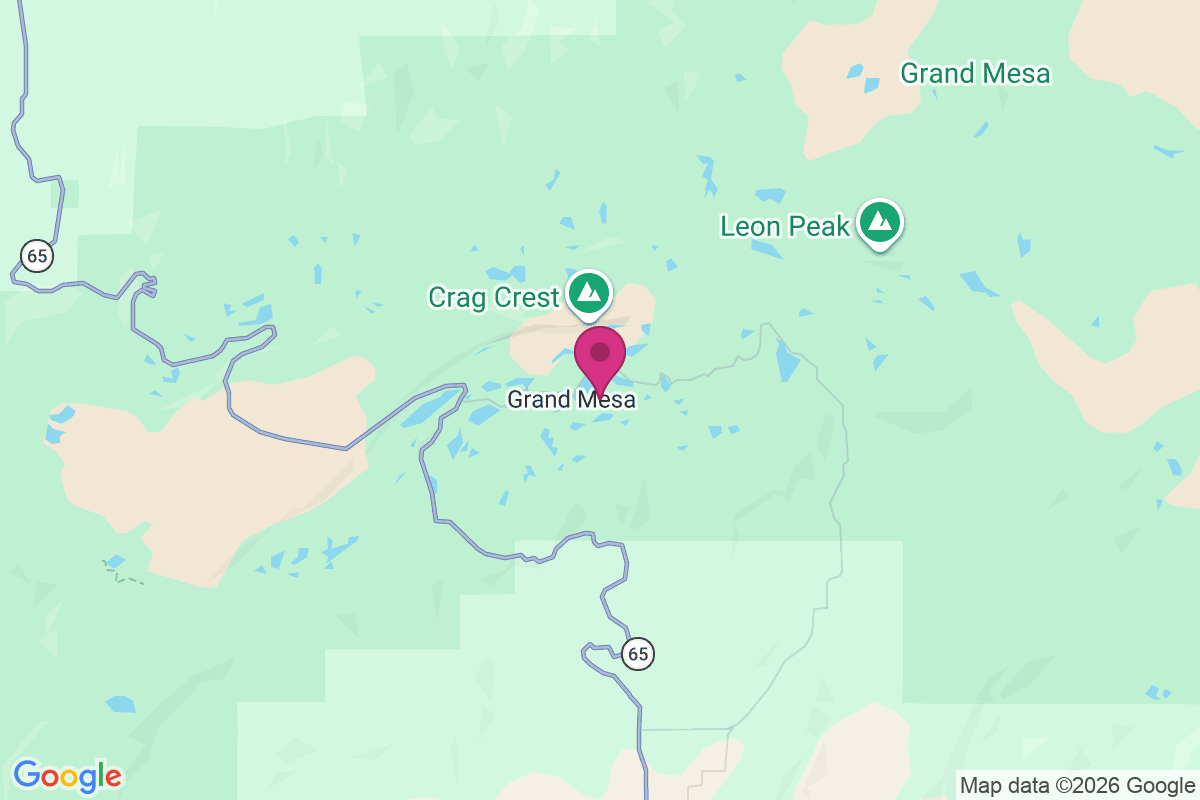 Carte de Grand Mesa