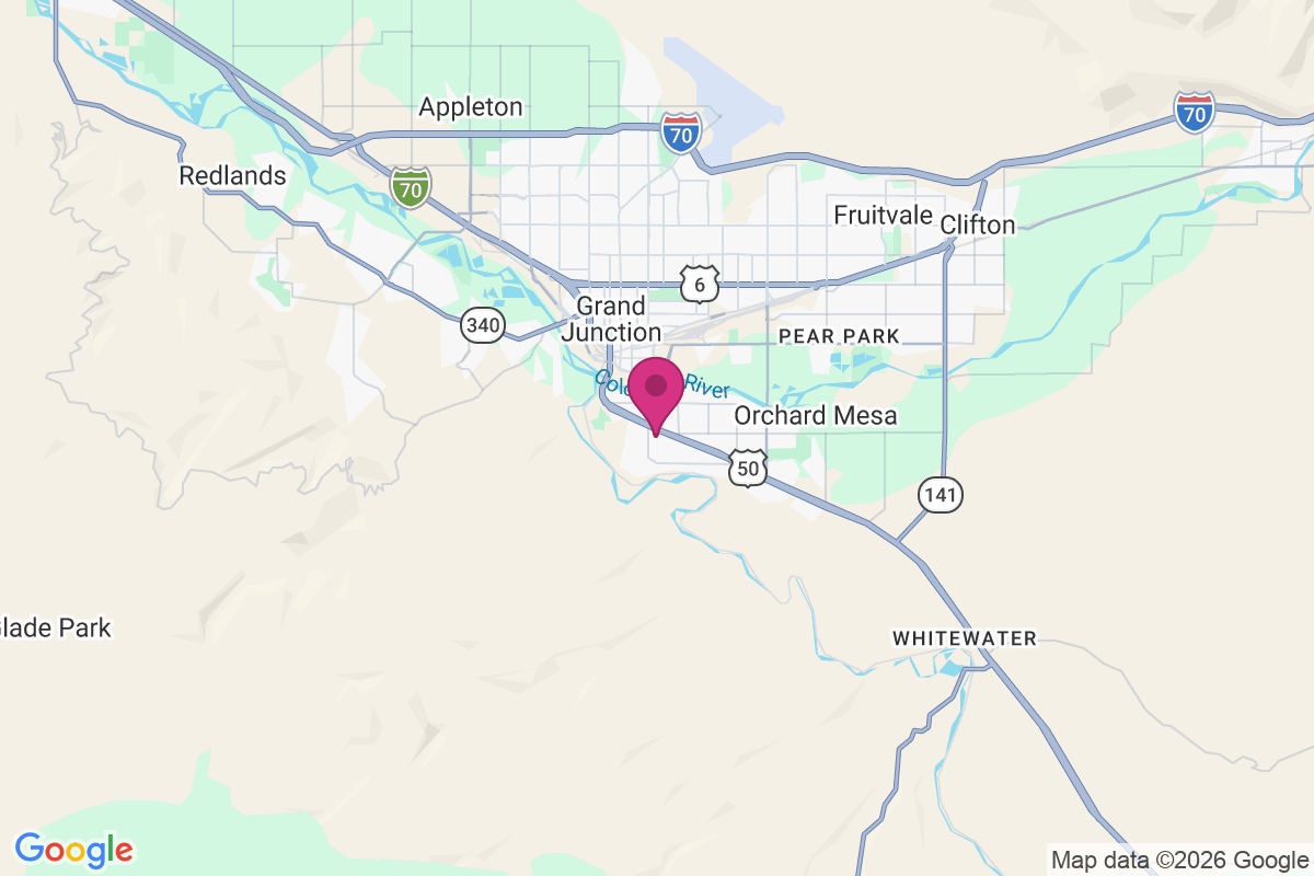 Carte de Orchard Mesa