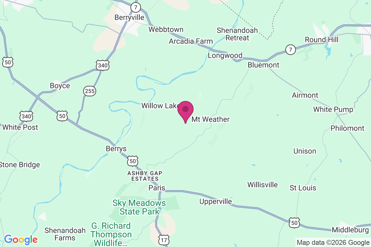 Carte de Ashby Run