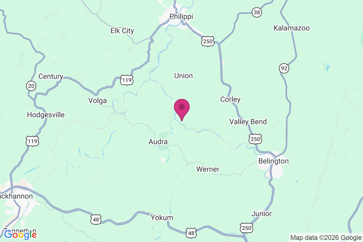 Carte de Middle Fork