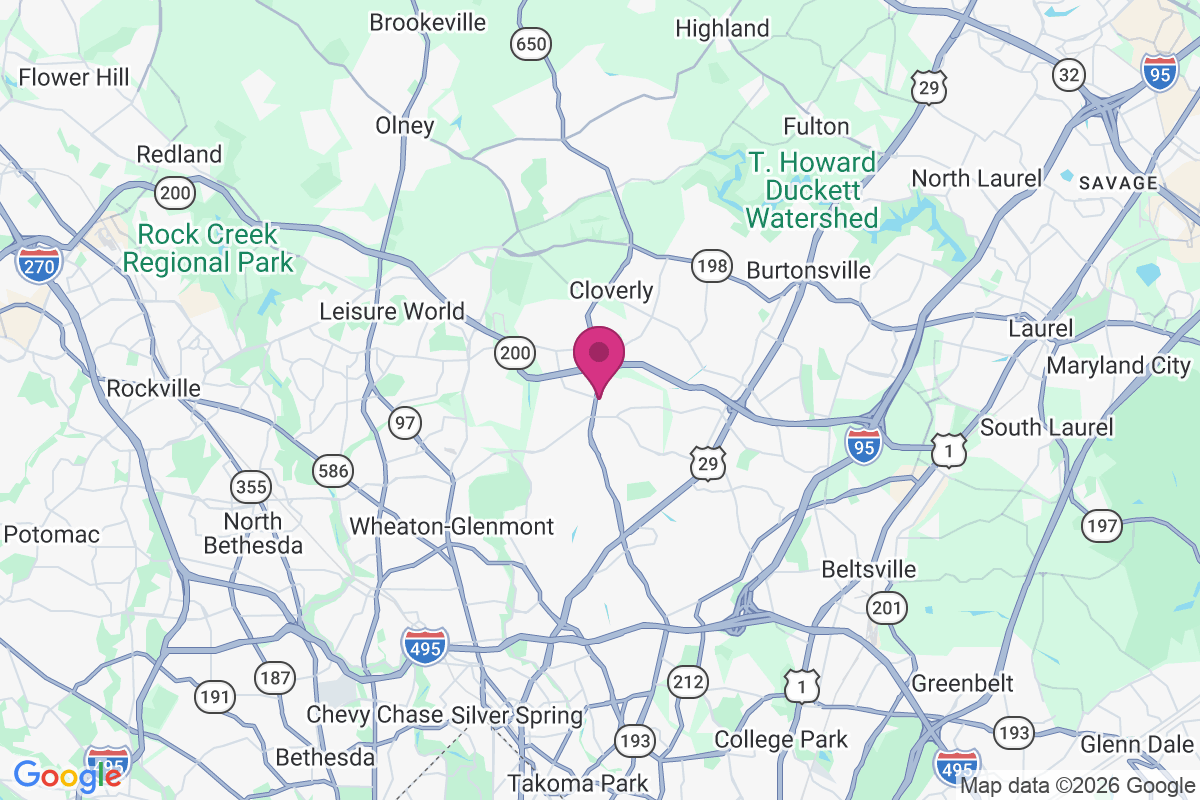 Carte de Colesville Manor