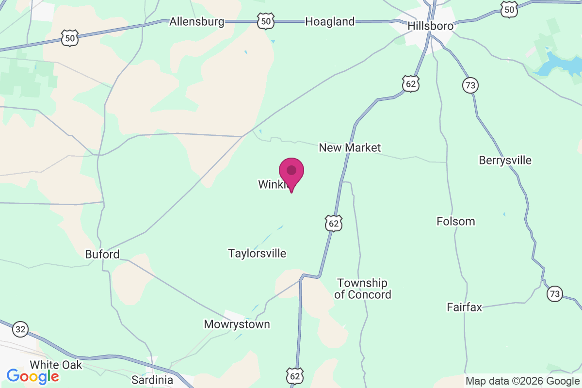 Carte de East Danville