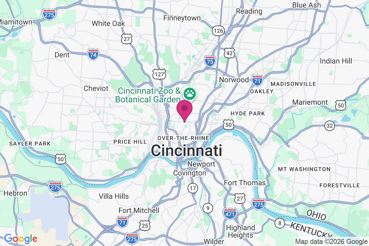 Carte de Cincinnati