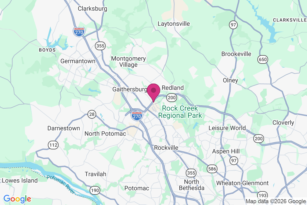 Carte de Washington Grove