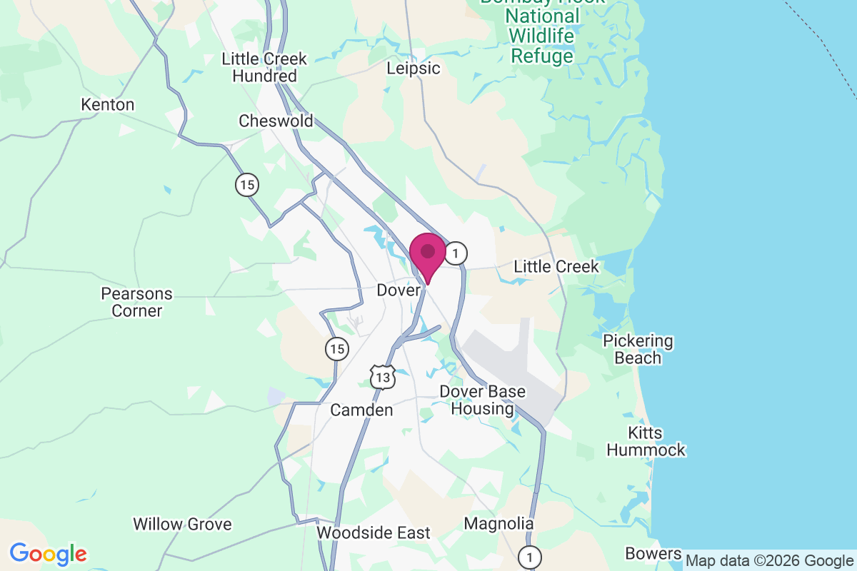 Carte de Edge Hill