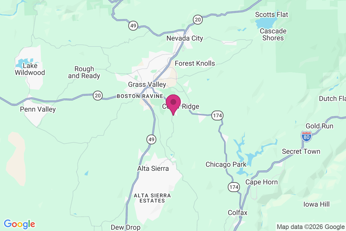 Carte de Ophir Hill Acres