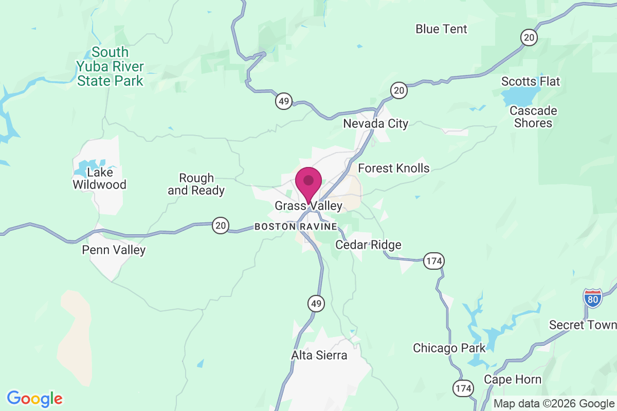 Carte de Grass Valley