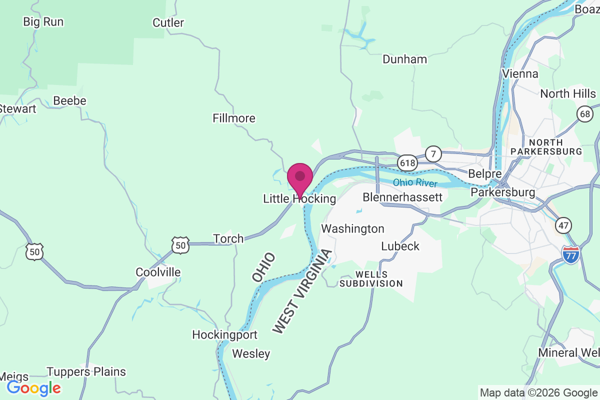 Carte de Little Hocking