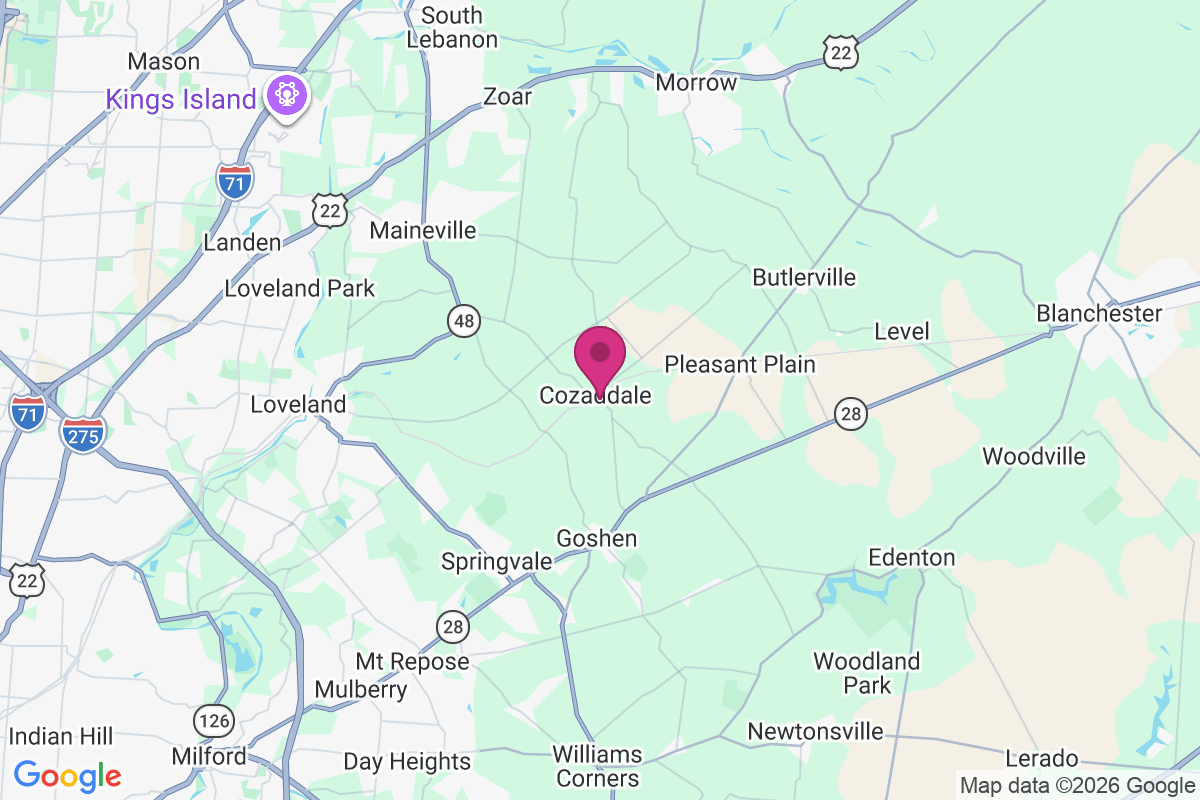 Carte de Cozaddale