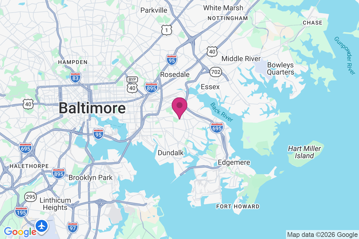 Carte de Eastpoint