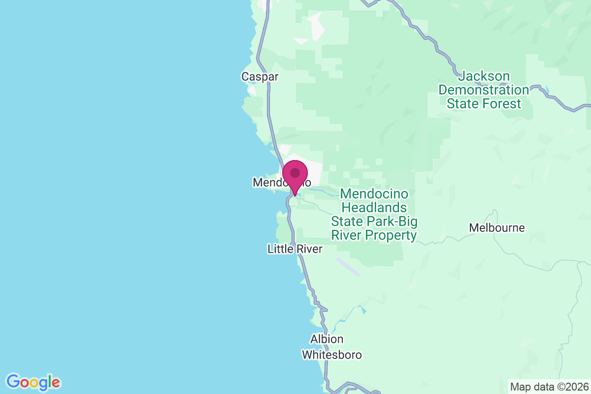 Carte de Mendocino