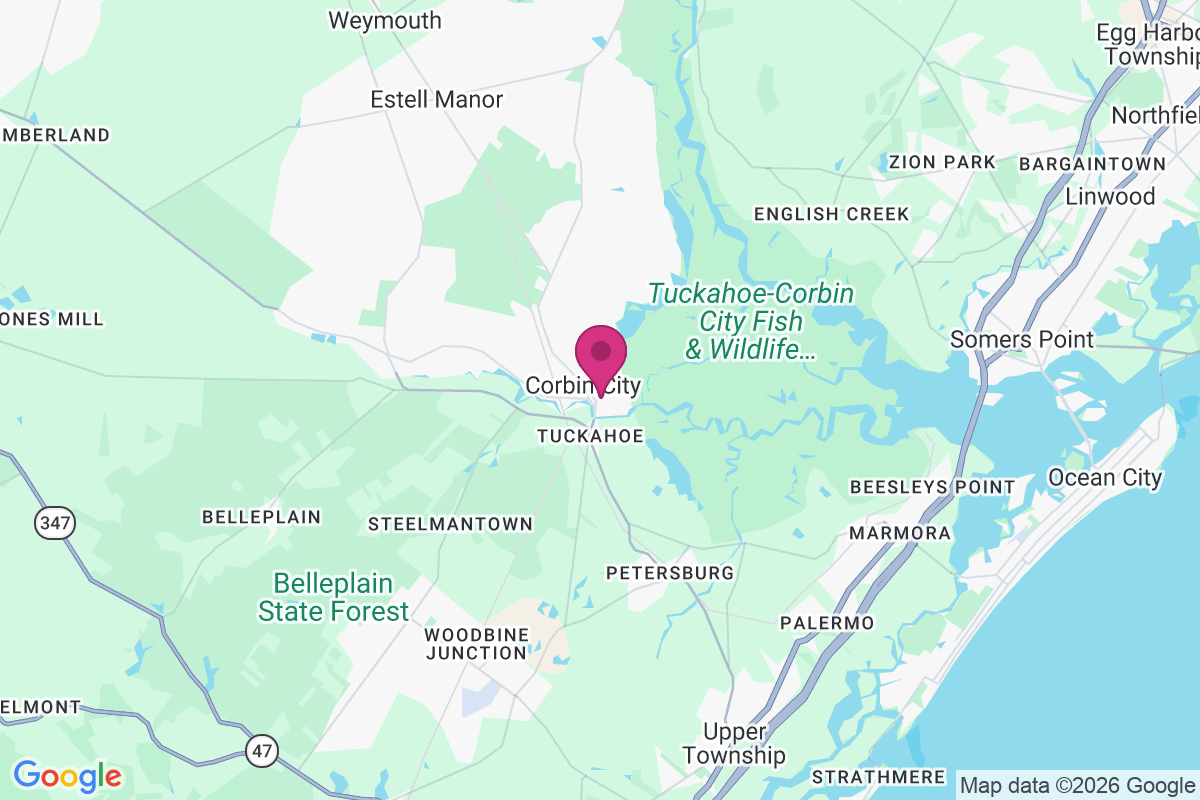 Carte de Corbin City