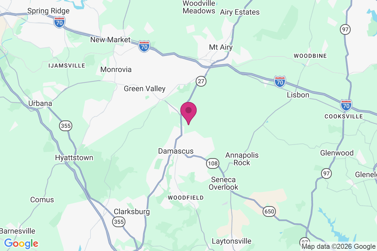 Carte de Claggettsville