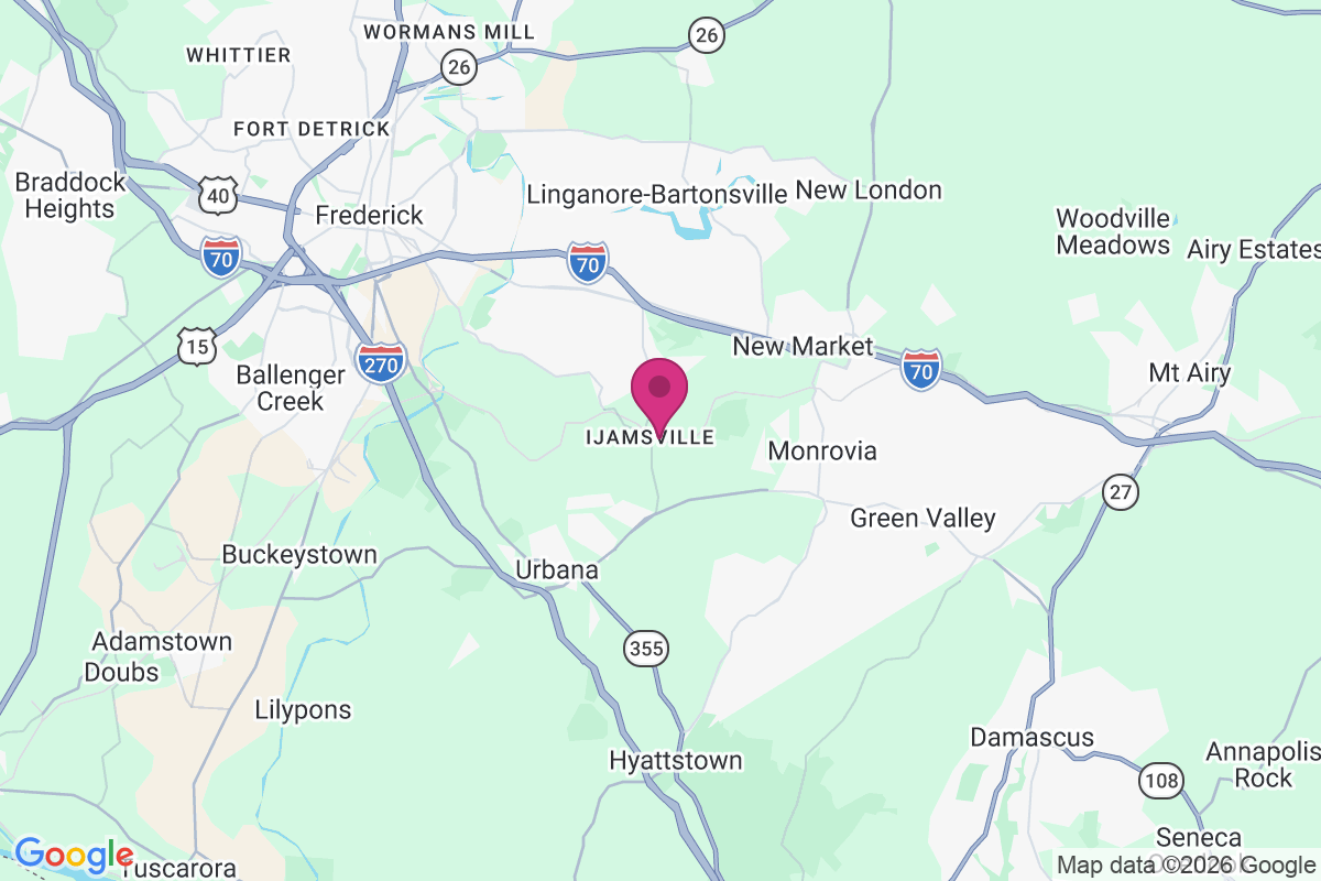 Carte de Ijamsville