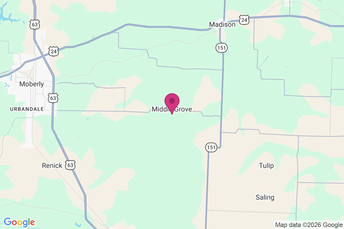 Carte de Middle Grove