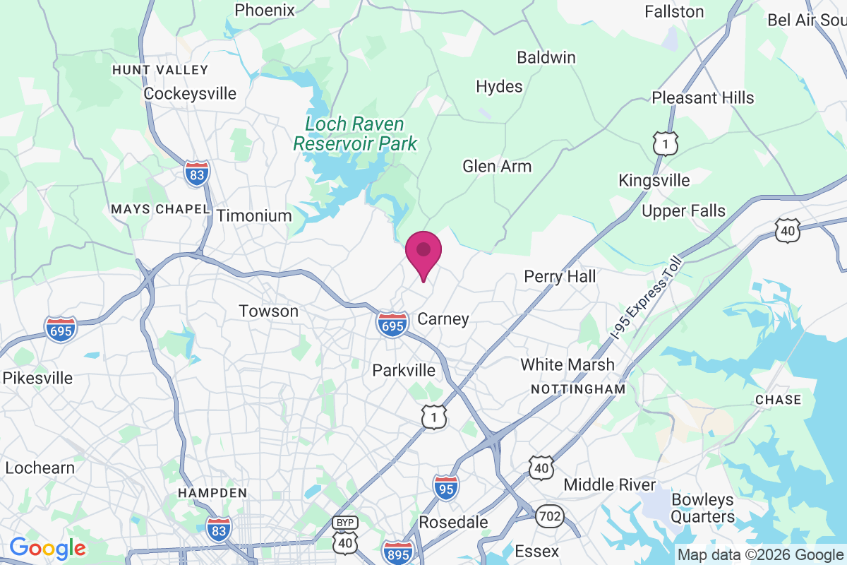 Carte de Loch Raven