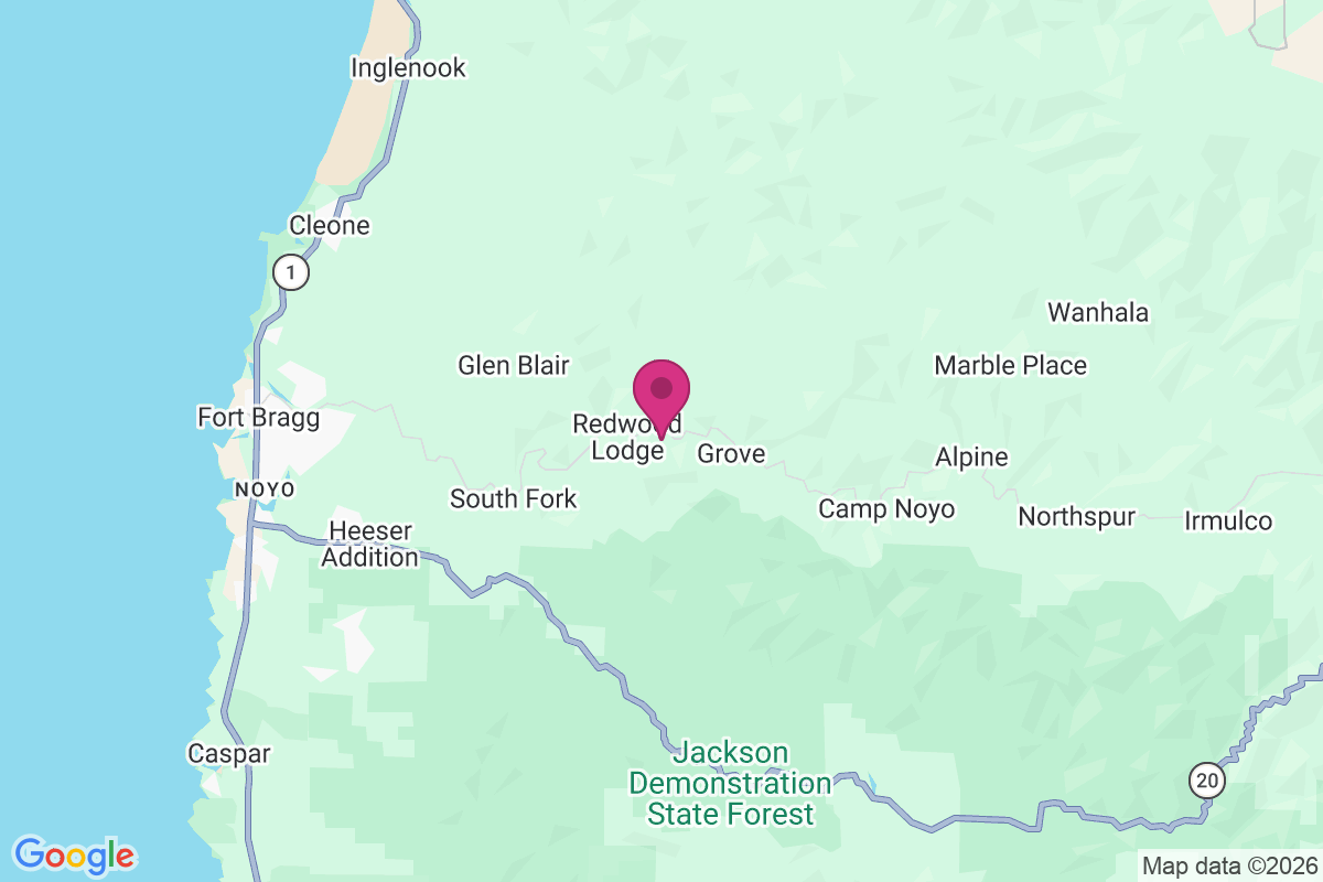 Carte de Redwood Lodge