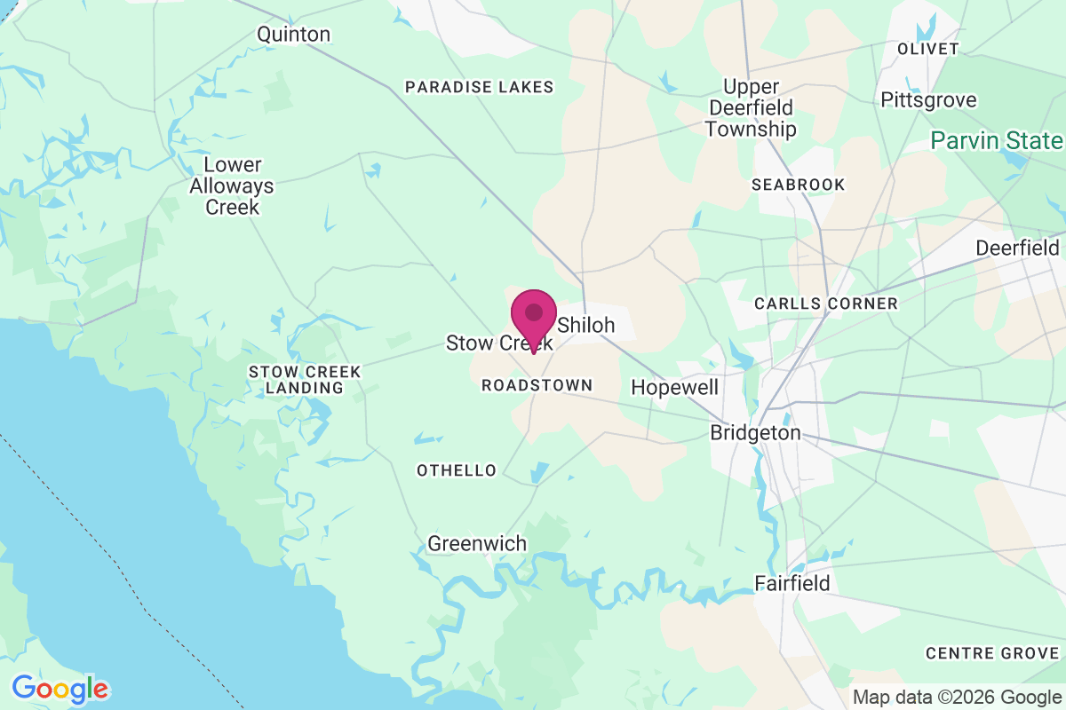 Carte de Dickerson Corner