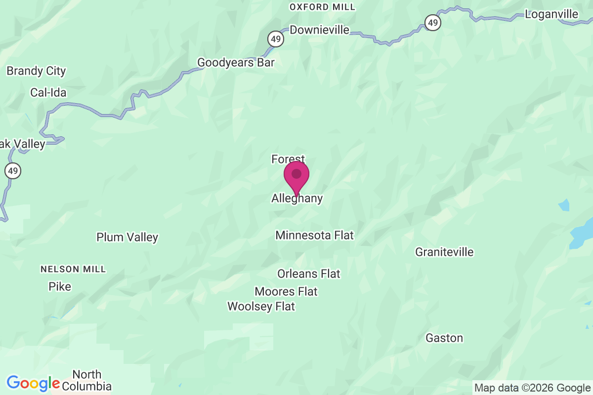 Carte de Alleghany