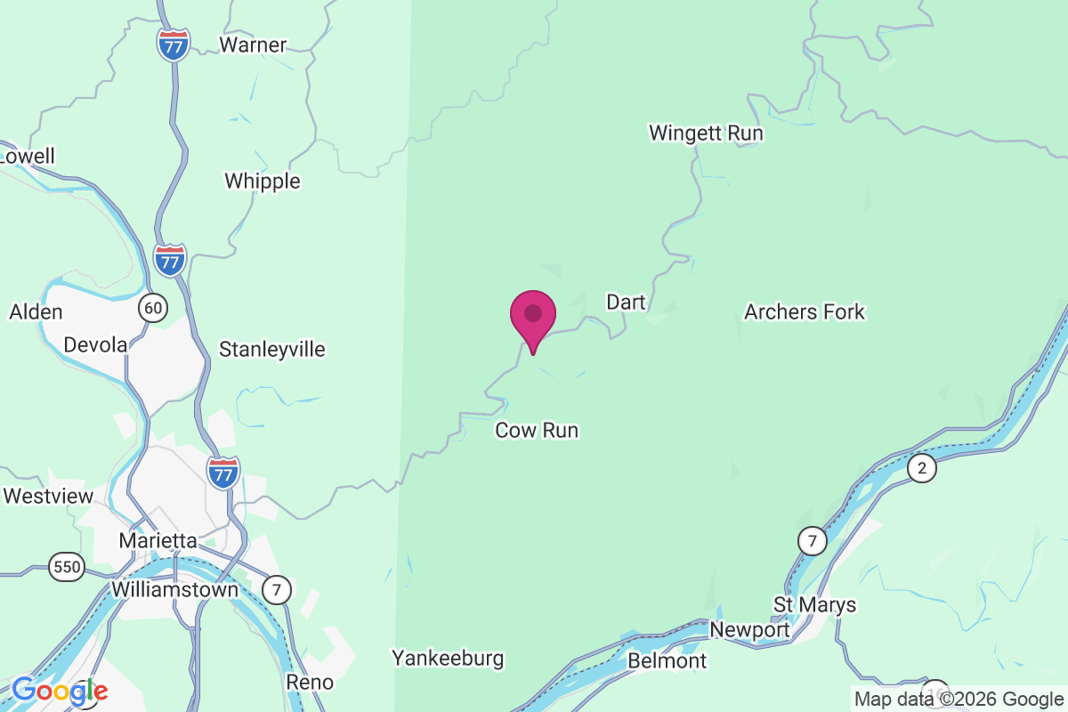 Carte de Moss Run