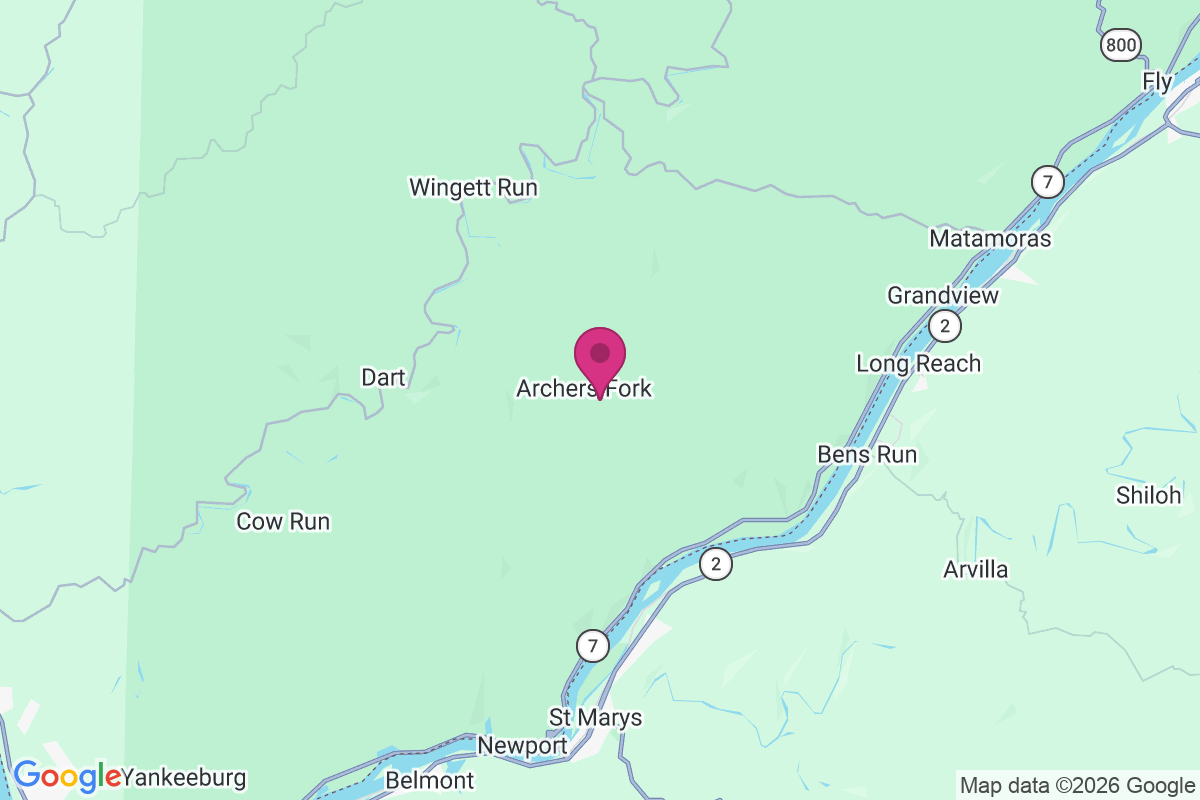 Carte de Archers Fork