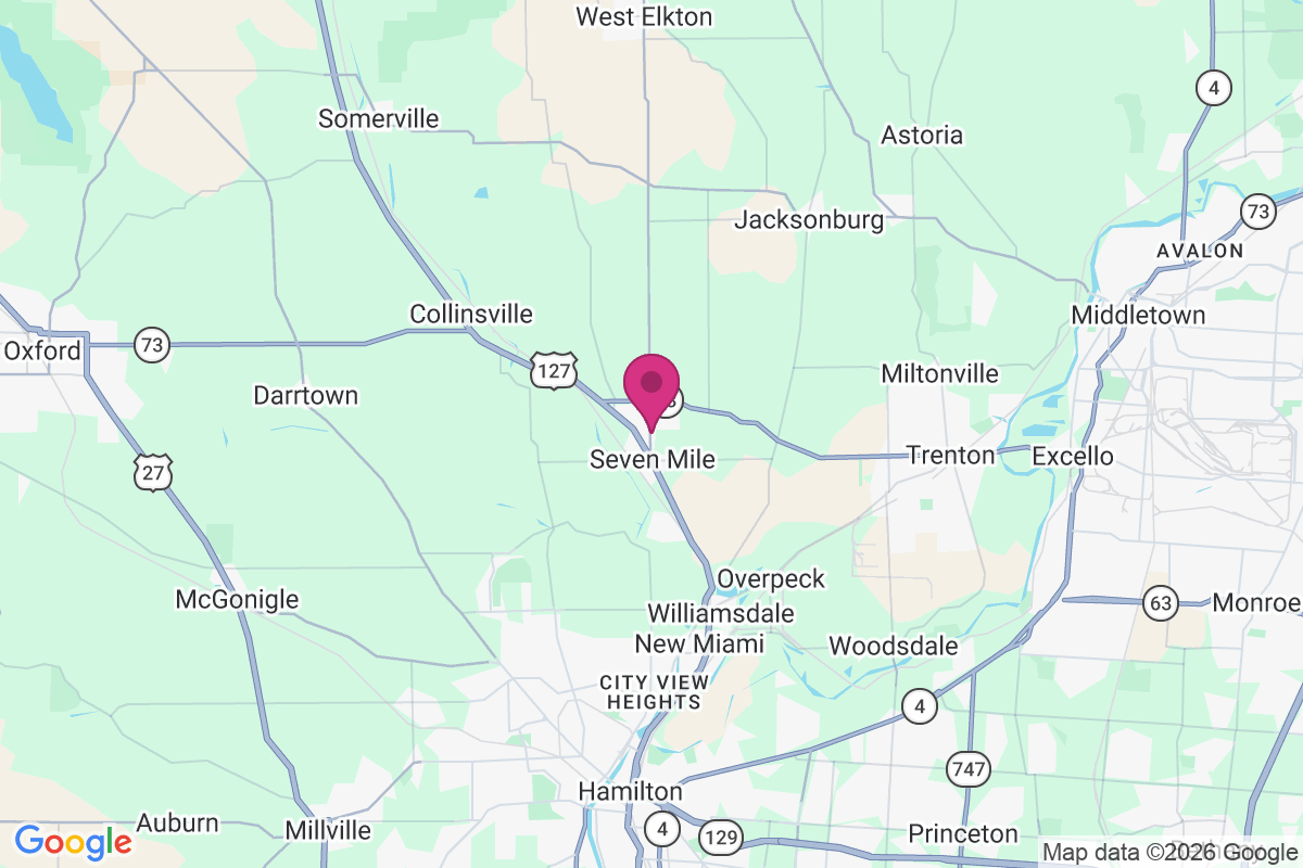 Carte de Seven Mile