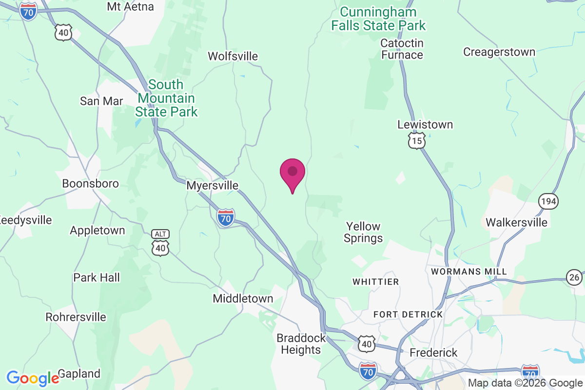 Carte de Fishers Hollow