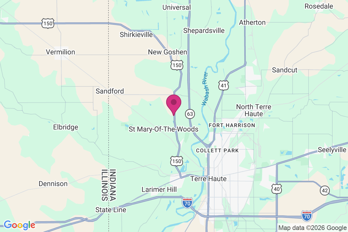 Carte de Saint Mary Of The Woods