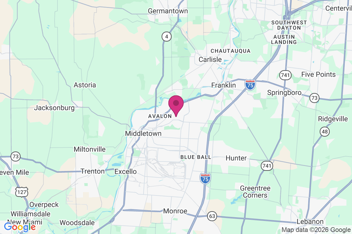 Carte de North Middletown