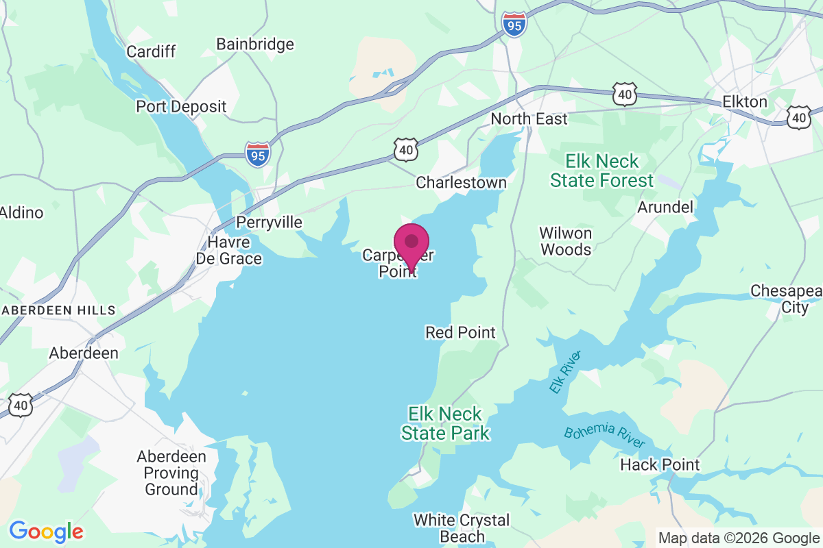 Carte de Carpenter Point