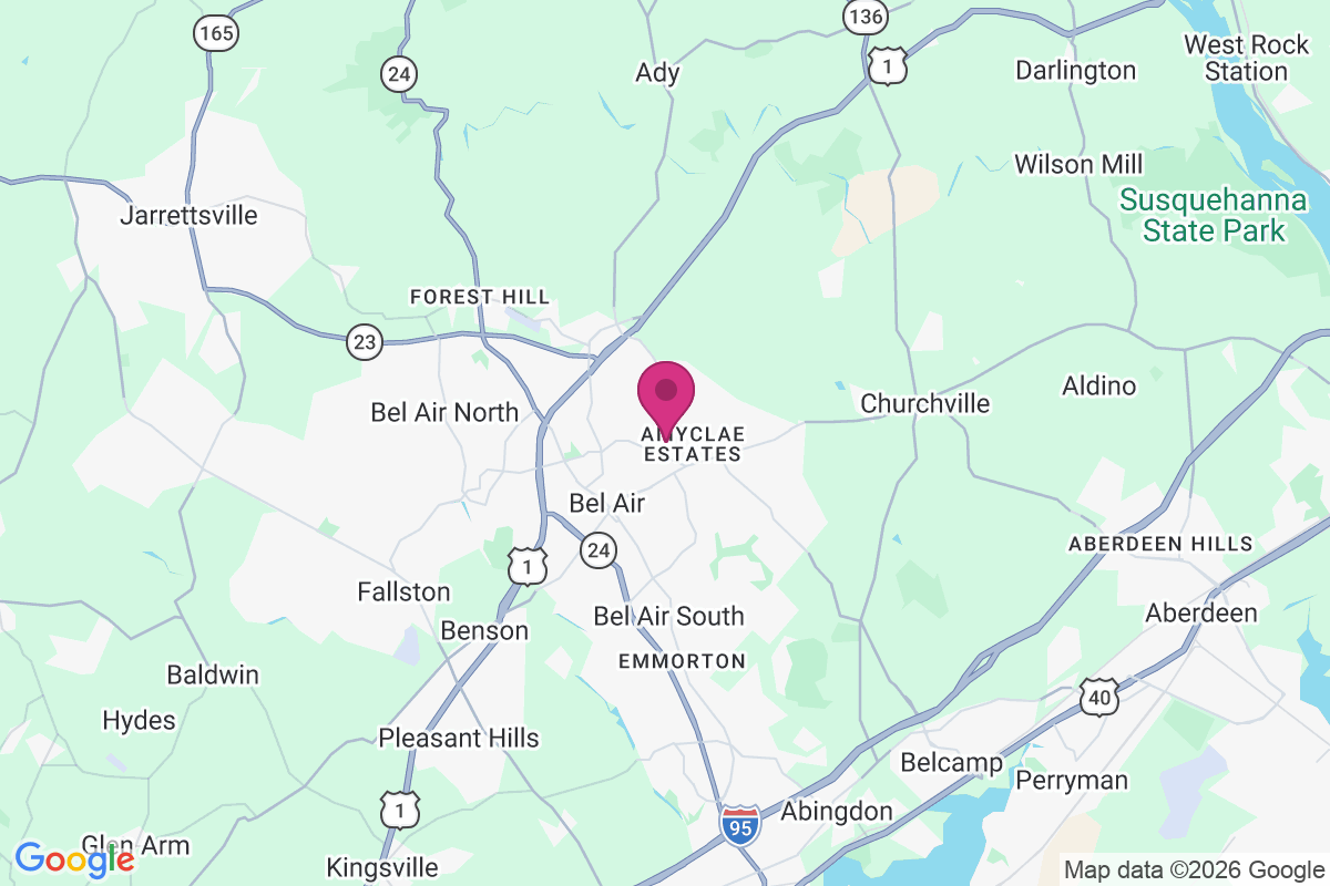 Carte de Hampton Ridge