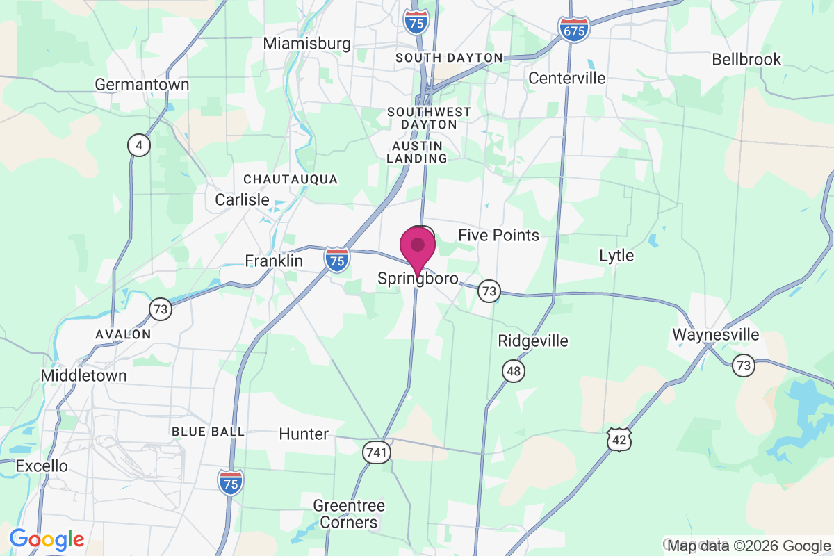 Carte de Springboro
