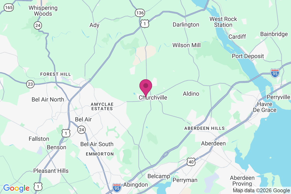 Carte de Campus Hill Farms