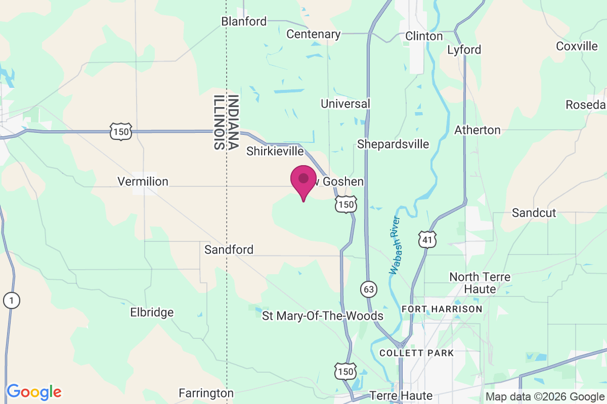 Carte de West New Goshen