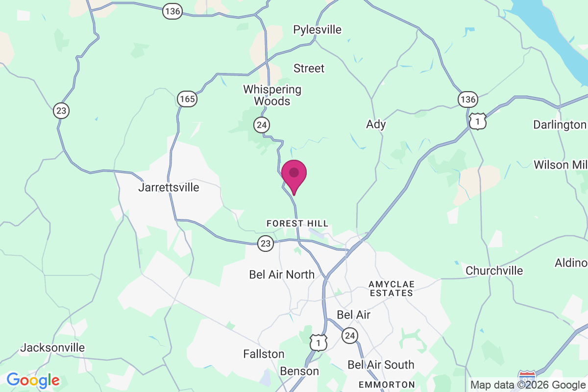 Carte de Rock Acres