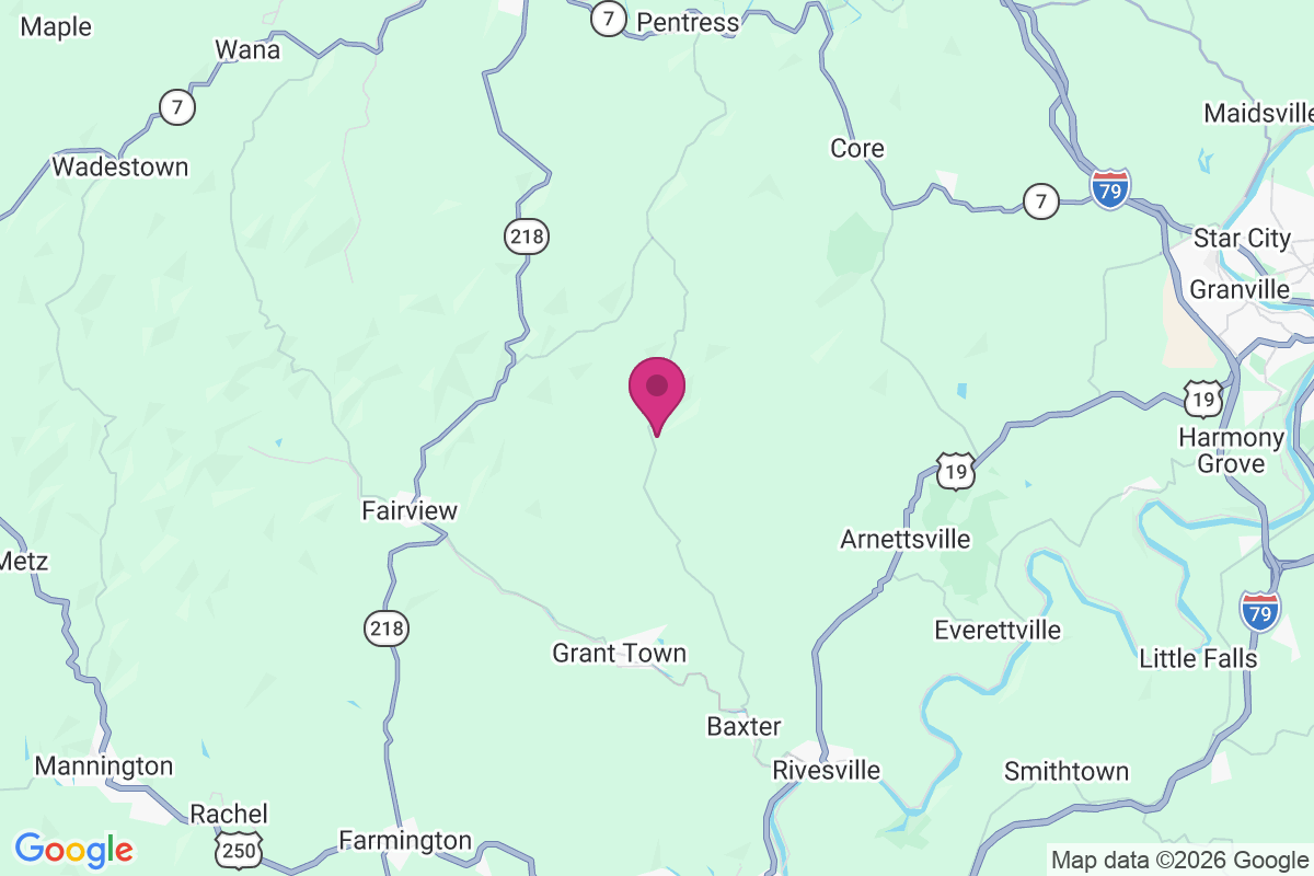 Carte de McCurdyville