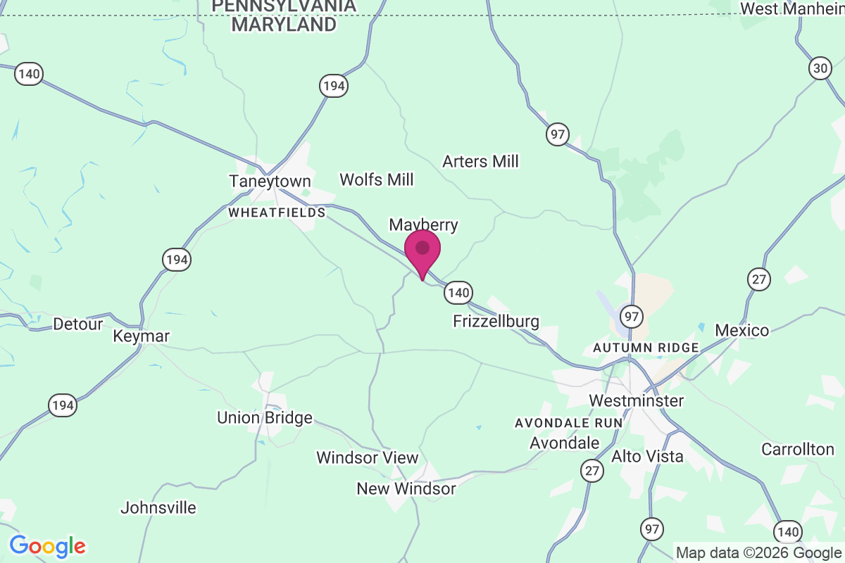 Carte de Mayberry Ridge