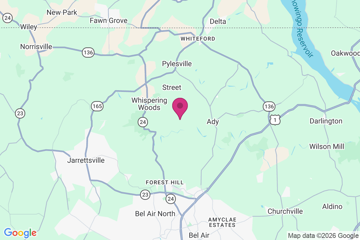 Carte de Highland Ridge