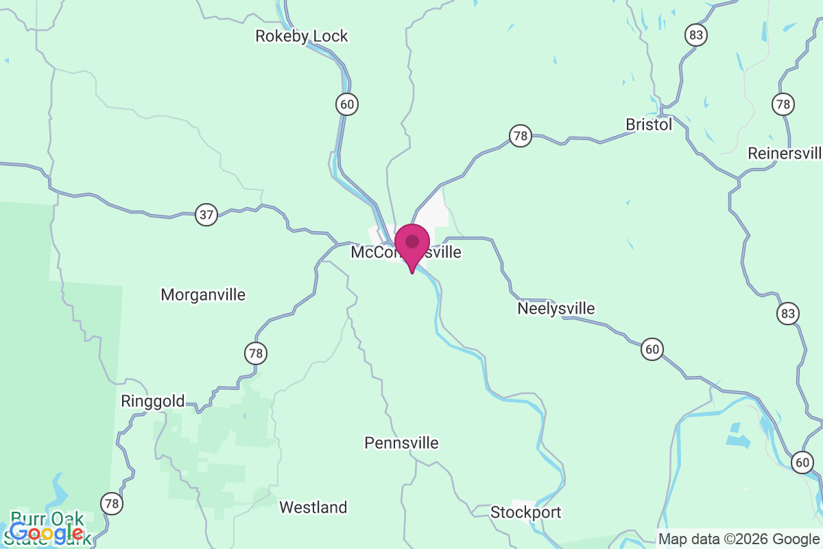 Carte de McConnelsville