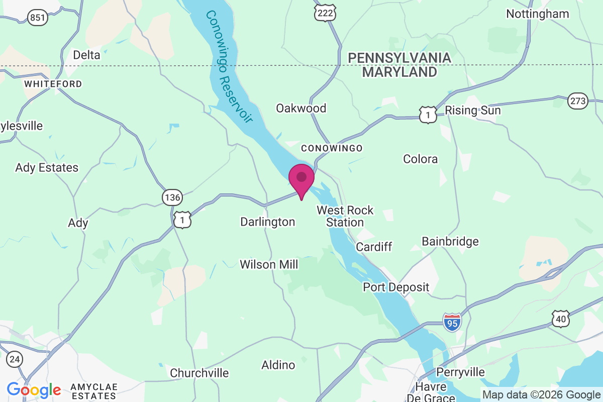 Carte de Conowingo Village