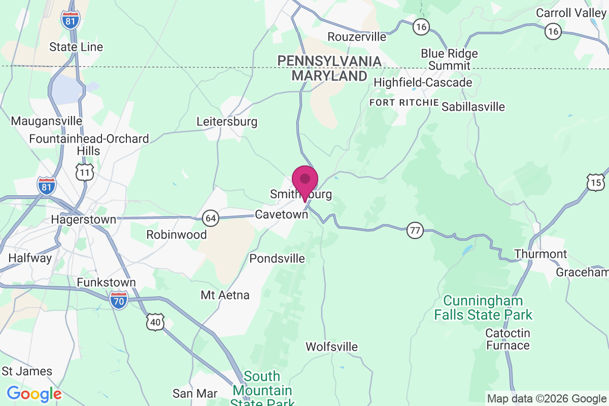 Carte de Smithsburg