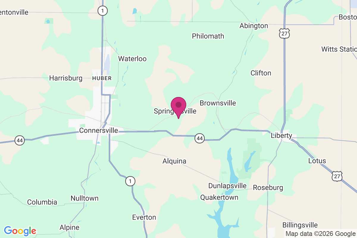 Carte de Springersville