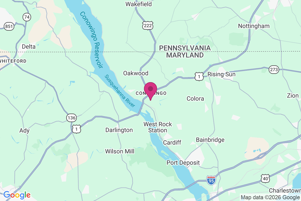Carte de Susquehanna Hills
