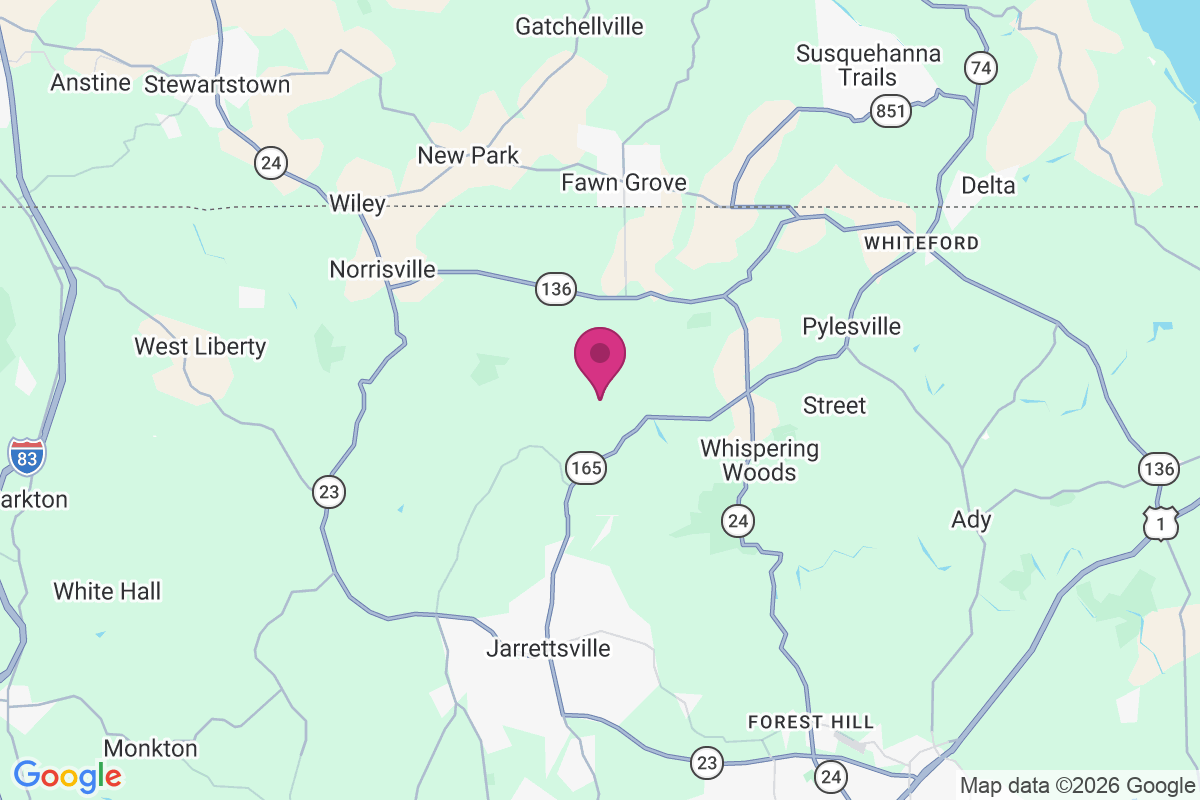 Carte de Eden Hills