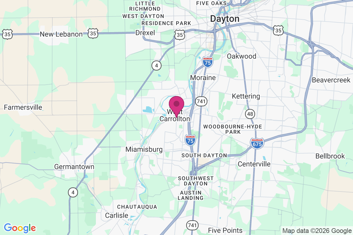 Carte de West Carrollton City