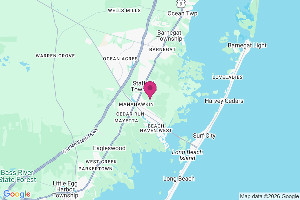 Carte de Manahawkin Terrace