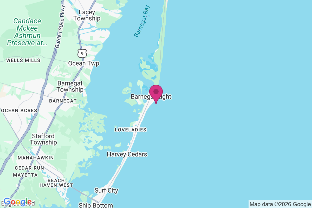 Carte de Barnegat Light